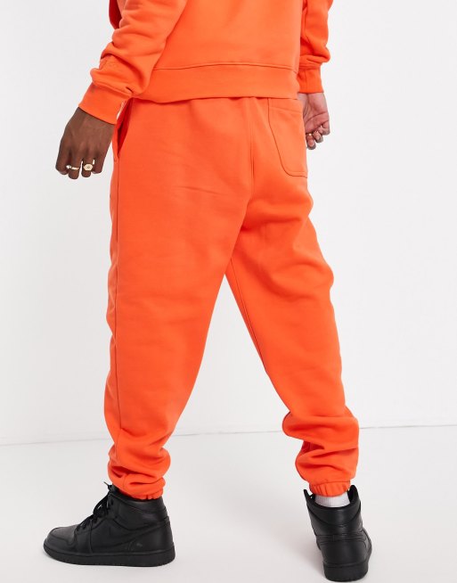 Orange store jordan tracksuit