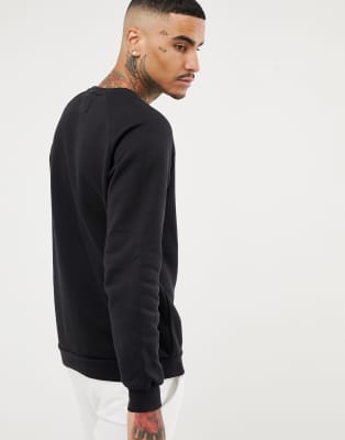 nike air jordan jumpman fleece crew black