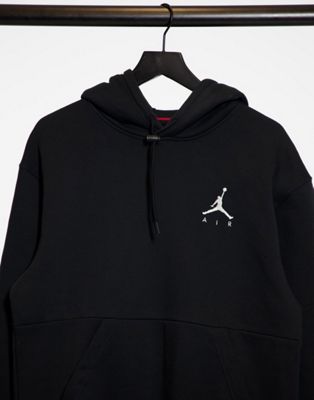 nike jordan jumpman hoodie in black