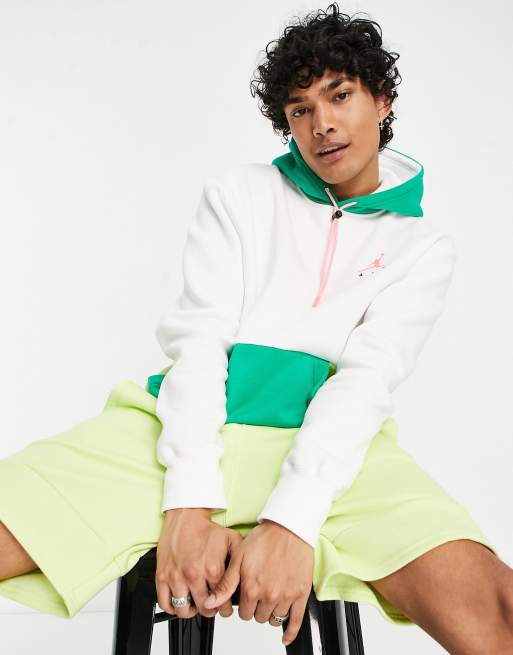 Nike – Jordan Jumpman – Kapuzenpullover in Weiß