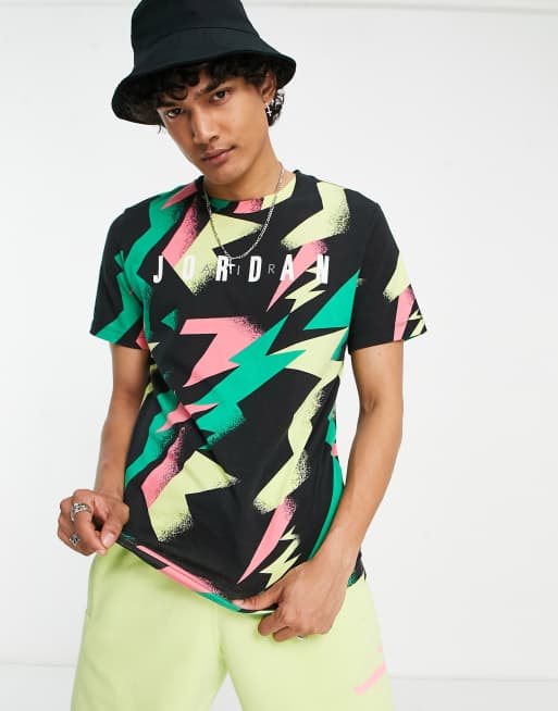 Jordan store multicolor shirt