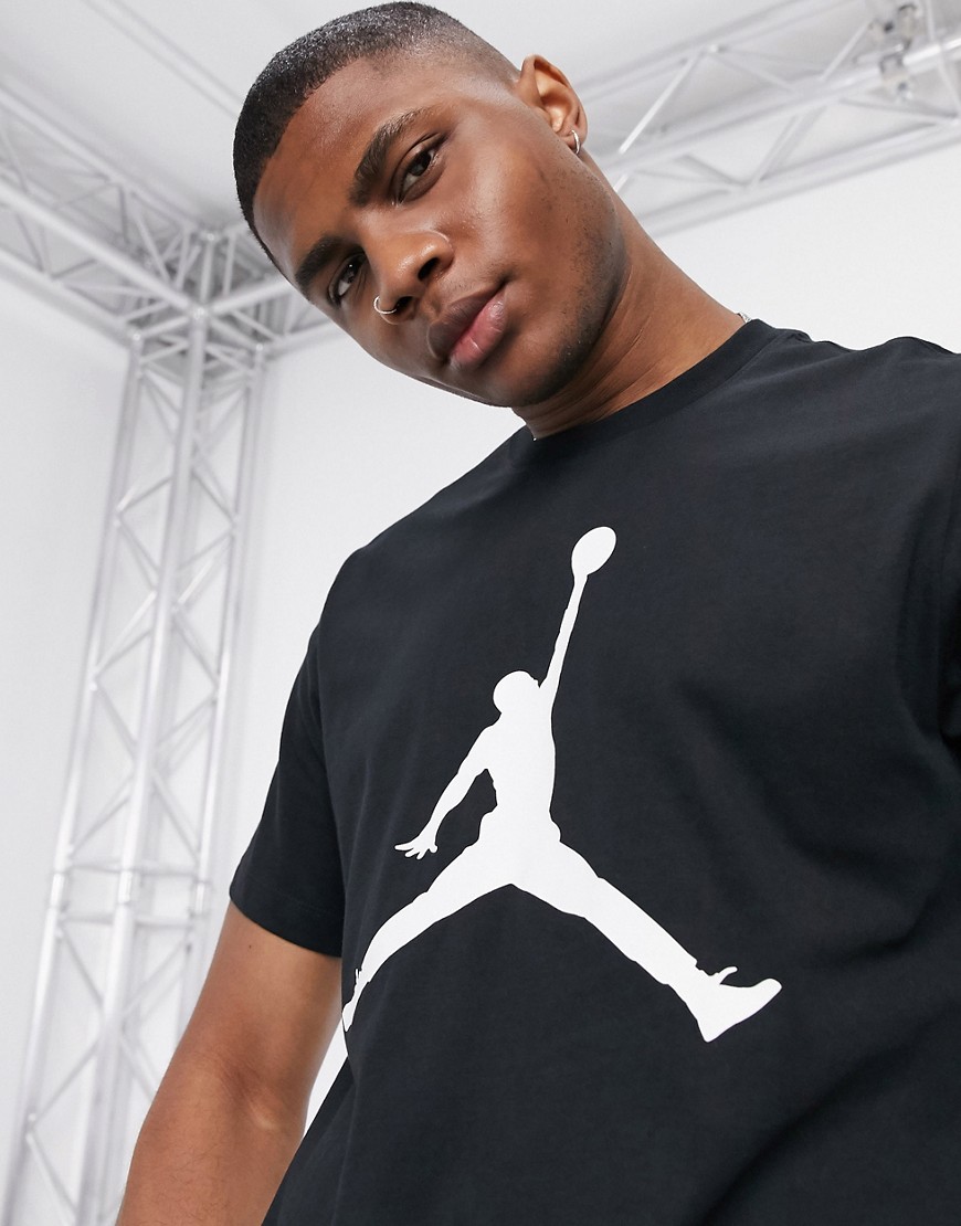 Nike Jordan Jumpman large logo t-shirt in black