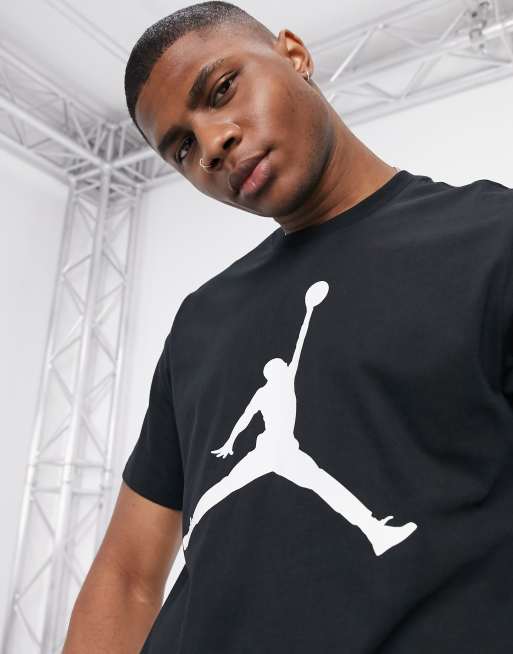 Nike Jordan Jumpman large logo t-shirt in black | ASOS