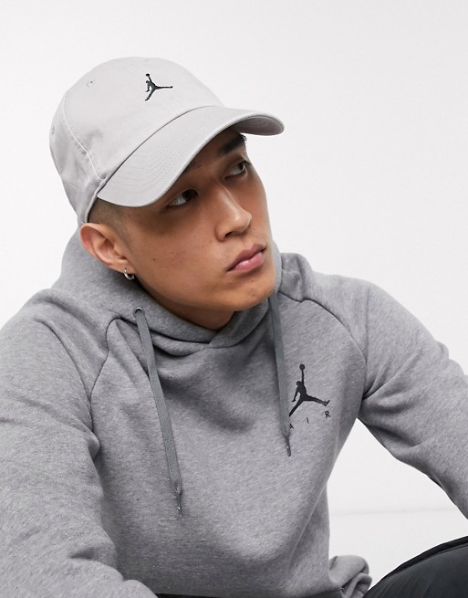 Nike Jordan Jumpman logo cap in grey