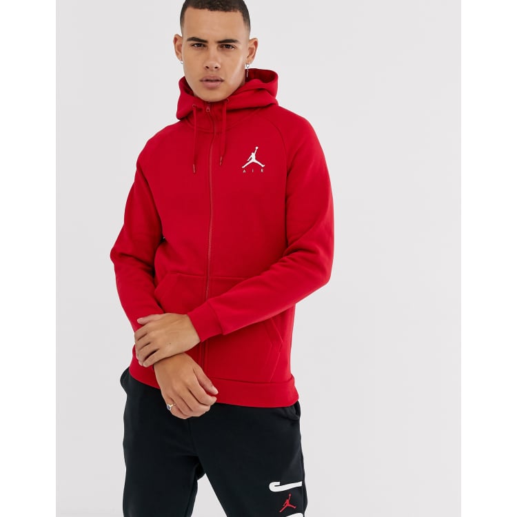 Red store jordan jumper