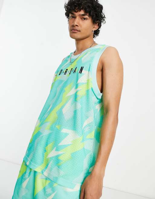Nike - Jordan Jumpman - Multifarvet basketball-overdel med print overalt, 3 af 4