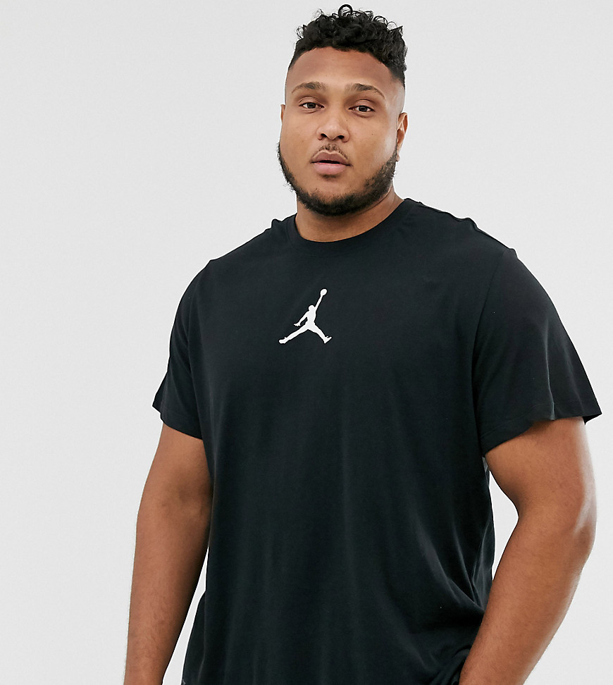 Nike - Jordan Jumpman - Plus - T-shirt in zwart