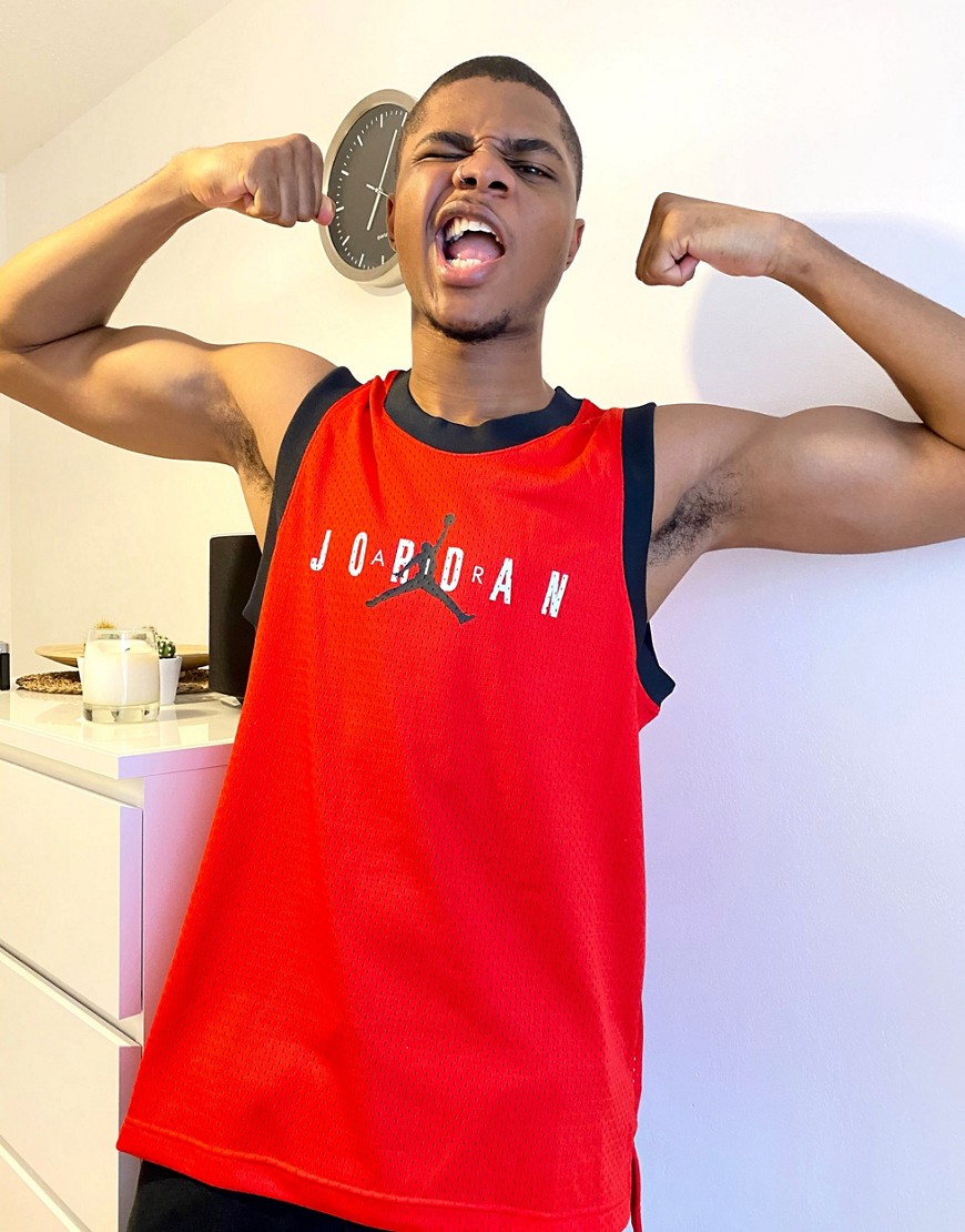 Nike – Jordan Jumpman – Rött linne-Röd