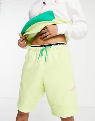 lime green jordan shorts