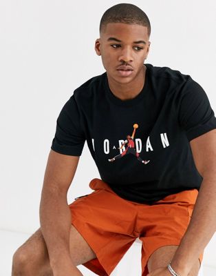 Nike Jordan – Jumpman – Svart t-shirt med logga på bröstet