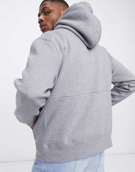 Sweat jordan clearance brushed capuche gris