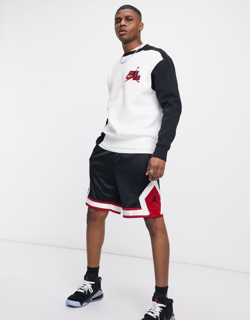 Sweat à capuche à pois jumpman noir blanc garçon - Jordan