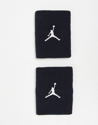 Nike Jordan Jumpman sweat wristbands in black