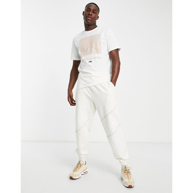 Novità Uomo Nike Jordan - Jumpman - T-shirt bianca con grafica sul petto