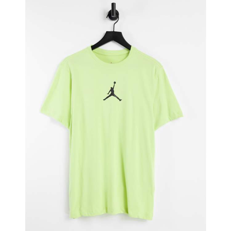 Lime green sale jordan shirt