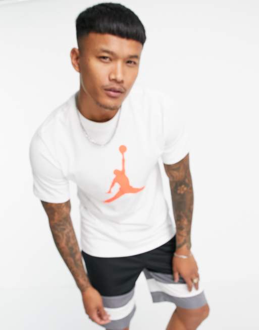 Nike Jordan Jumpman tshirt in white ASOS