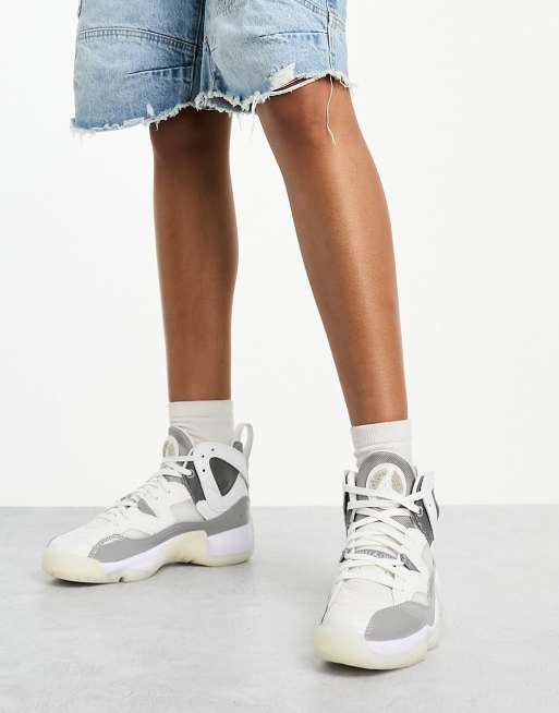 Nike Jordan Jumpman Two Trey sneakers in gray ASOS