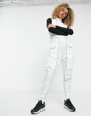 Nike Jordan jumpsuit in white with 
