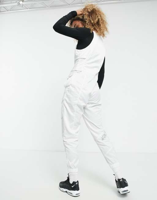 Nike Jordan jumpsuit in white with utility pockets ASOS