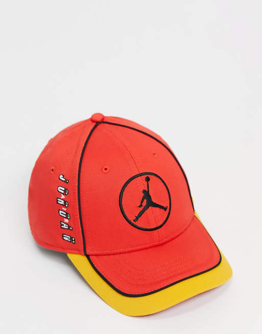 Nike Jordan L91 Jumpman Air DNA cap in red