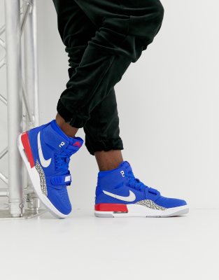 Nike Jordan Legacy 312 Blauwe Sneakers Asos