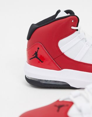 Nike Jordan - Max Aura - Sneakers rosse e bianche | ASOS