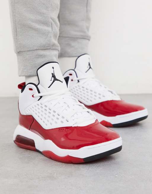 Nike Jordan Maxim 200 - Buty sportowe w kolorze białym/czerwonym