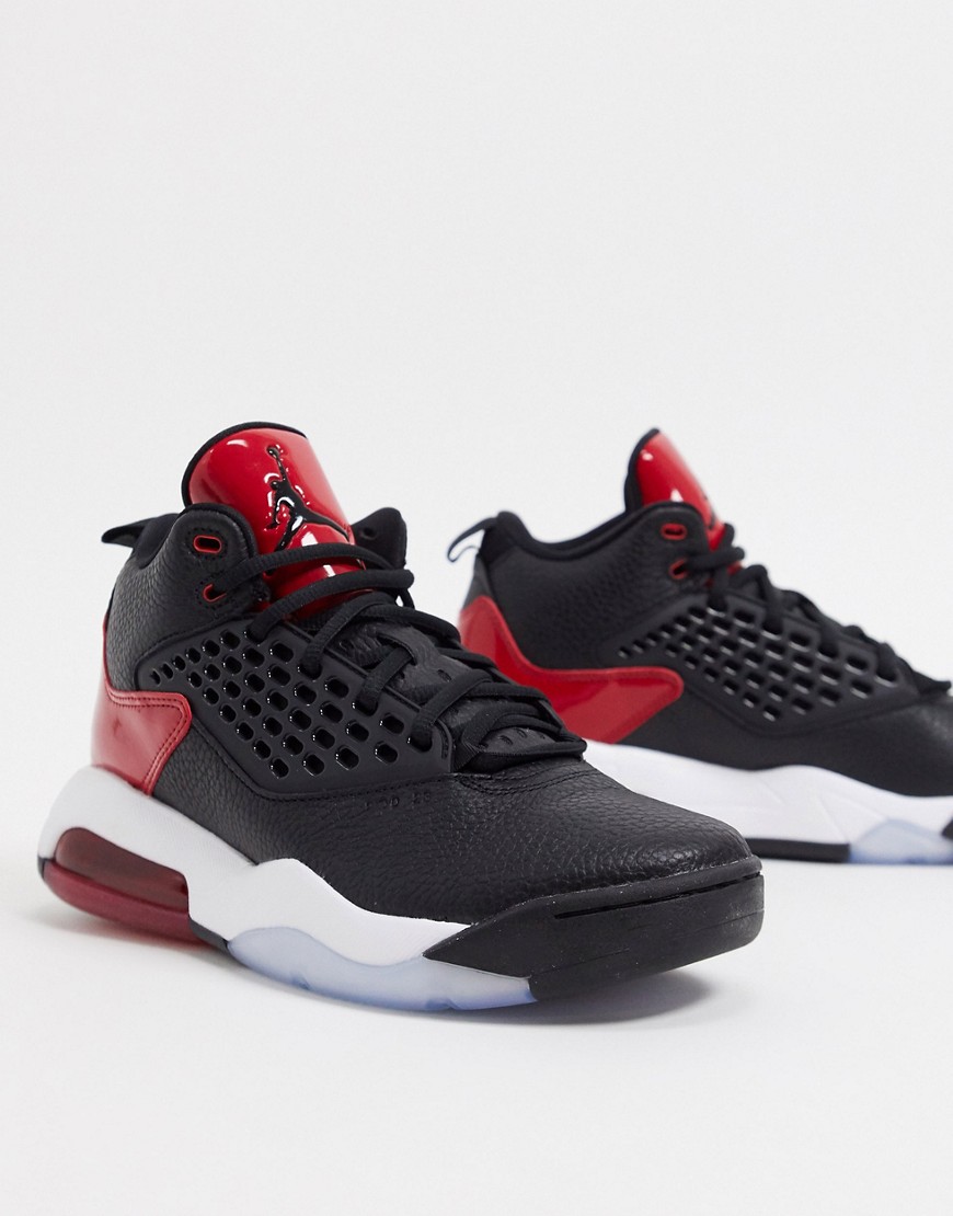 Nike - Jordan Maxin 200 - Sneakers in zwart/rood