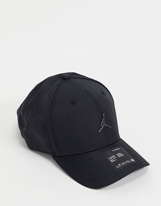 Nike Jordan Metal Jumpman cap in black