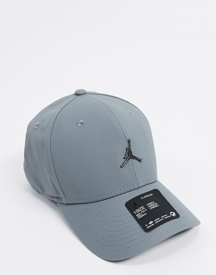 Nike Jordan Metal Jumpman cap in grey