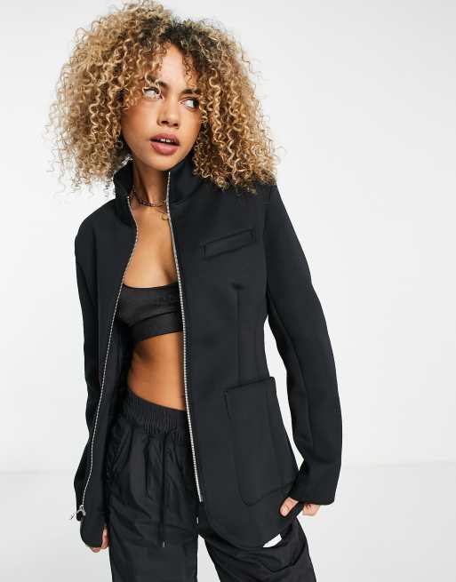 Nike Jordan New Classics full-zip blazer jacket in black