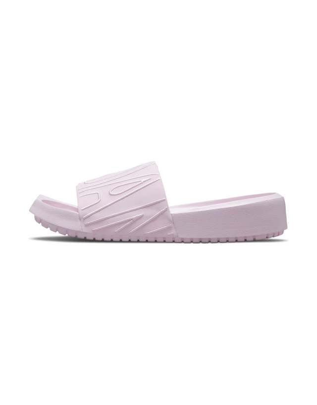 Nike Jordan Nola sliders in regal pink