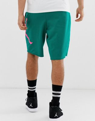 Nike Jordan - Pantaloncini in jersey verde-azzurro | ASOS