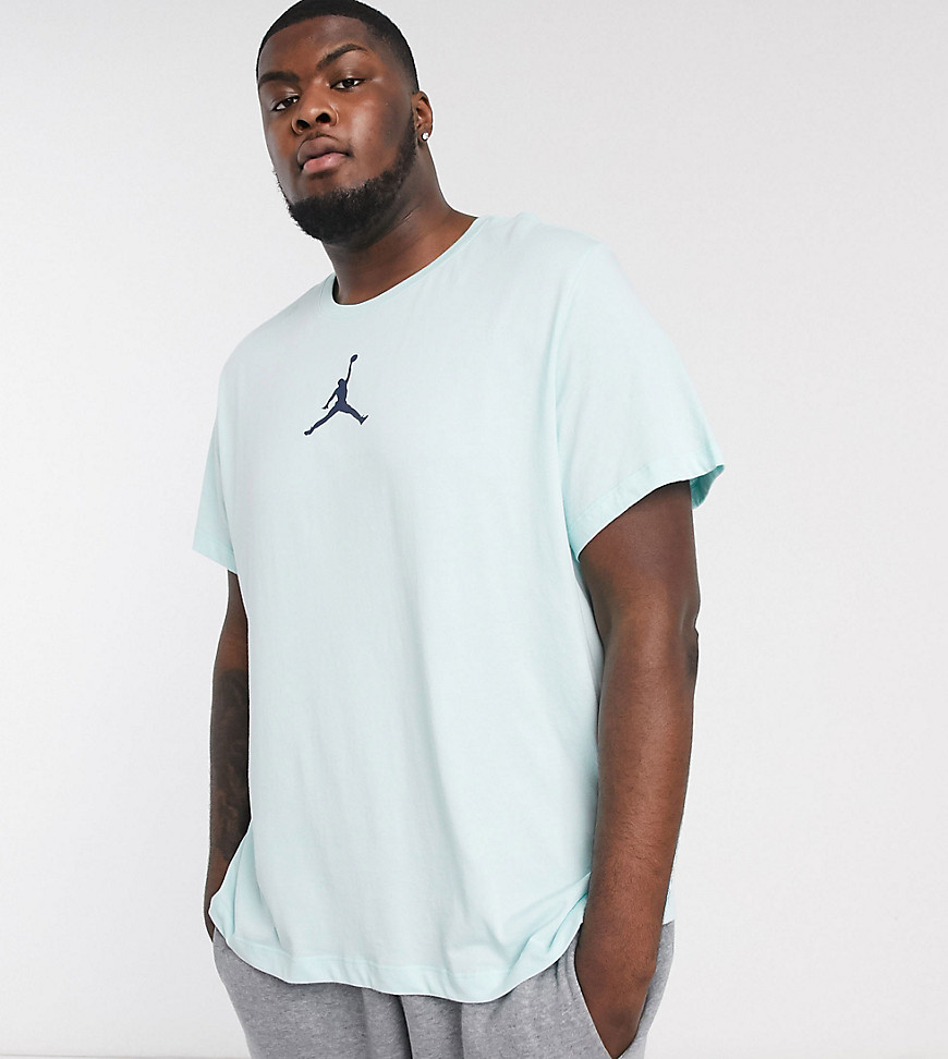 Nike Jordan Plus - Jumpman - T-shirt azzurra-verde