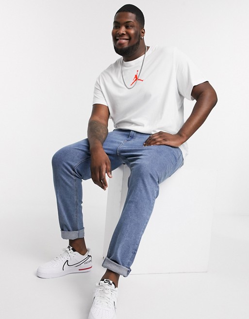 Nike Jordan Plus Jumpman T-Shirt in white