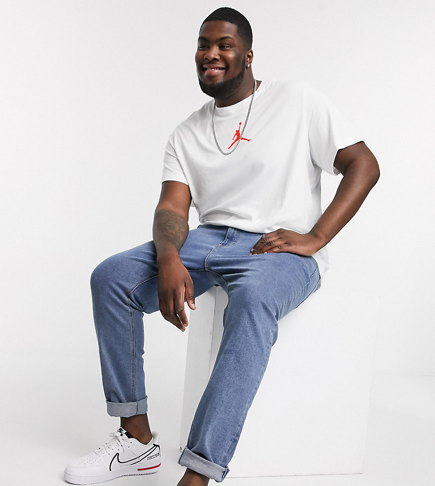 Nike Jordan Plus Jumpman T-Shirt in white
