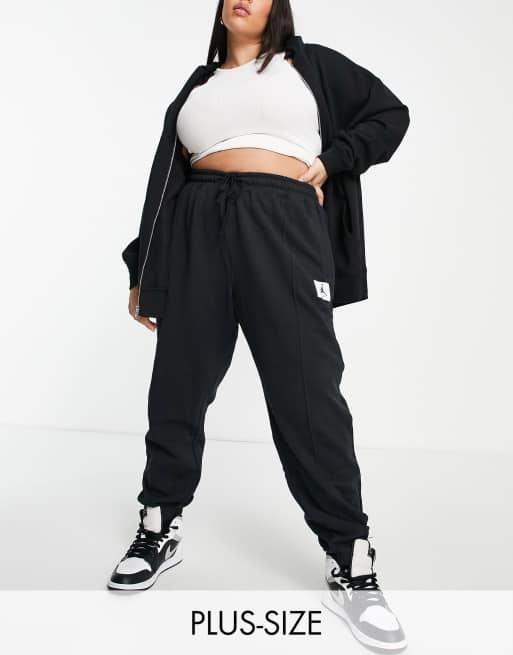 Nike Jordan Plus Statement Essentials cuffed sweatpants in black | ASOS