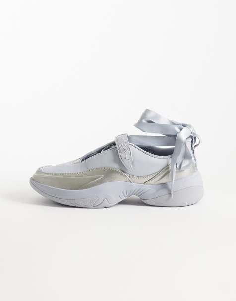 Nike Jordan Pointe ballet flats in silver and gray - view 1