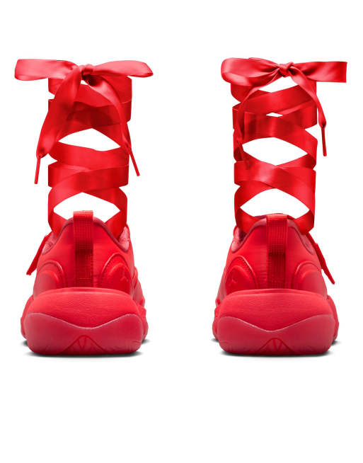Nike Jordan Pointe sneakers in red, 4 of 4
