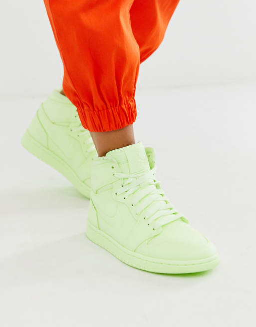 Nike Jordan premium hi textured fluro sneakers | ASOS