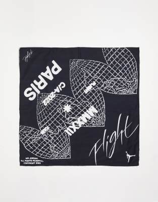 Nike Jordan printed bandana in black - ASOS Price Checker