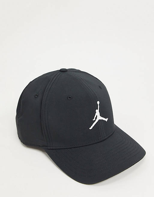 Nike Jordan Pro Jumpman snapback cap in black