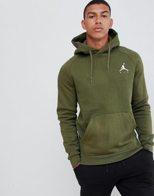 green air jordan hoodie