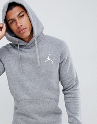 Nike Jordan Pullover Hoodie In Grey 