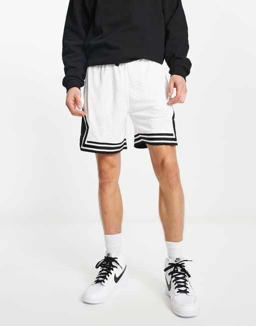 Short basket outlet blanc jordan