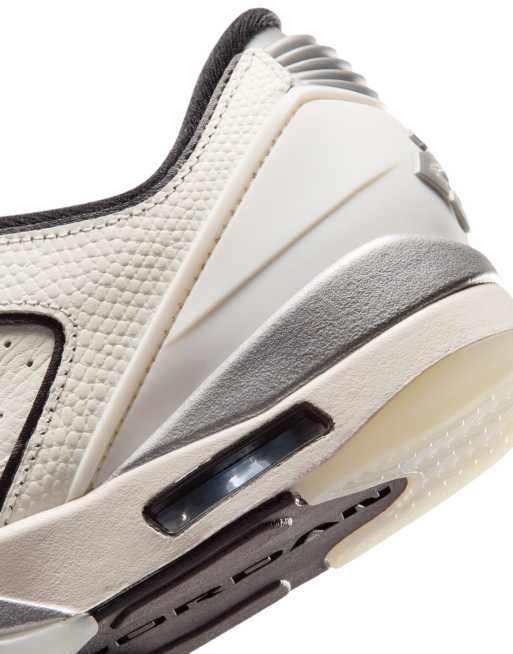 Nike Jordan Sixty Plus Low sneakers in black and cream, 4 of 4