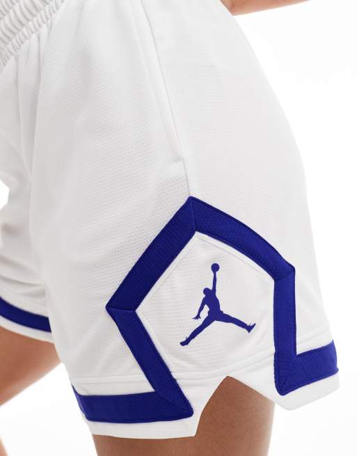 Jordan Women s Sport 4 Diamond Shorts XL White Concord