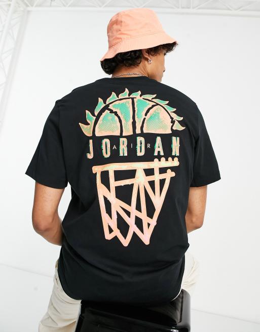 Nike Jordan Sport DNA back print t shirt in black ASOS