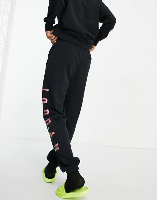 Nike Jordan Sport DNA cuffed joggers in black