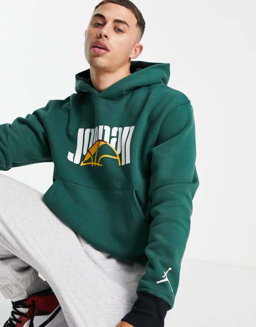 Green shop jordan hoodie